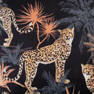 Cuscino quadrato leopardato BigBuy Home image-2