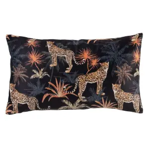 Cuscino rettangolare leopardato BigBuy Home image-0