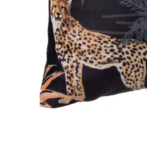 Cuscino rettangolare leopardato BigBuy Home image-1