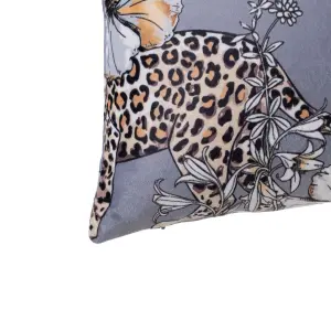 Quadratisches Kissen aus Polyester BigBuy Home image-1