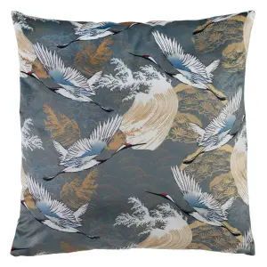 Kissen Reiher quadratisch BigBuy Home image-0