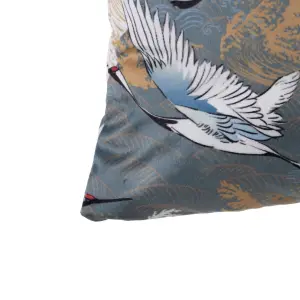 Kissen Reiher quadratisch BigBuy Home image-1
