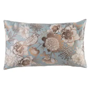 Cuscino a fiore quadrato BigBuy Home image-0