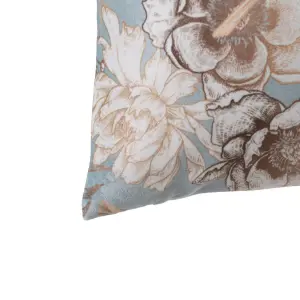 Cuscino a fiore quadrato BigBuy Home image-1