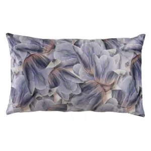 Quadratisches Blumenkissen aus Polyester BigBuy Home image-0