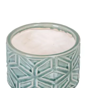 Plantador de cerâmica BigBuy Home image-2