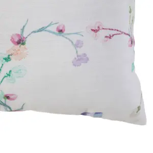 Cuscino Bird in poliestere e lino BigBuy Home image-1