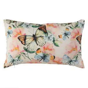 Cuscino quadrato a farfalla BigBuy Home image-0