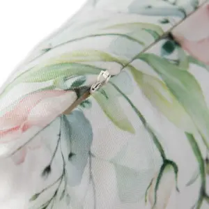 Roze kussen van polyester en linnen BigBuy Home image-3