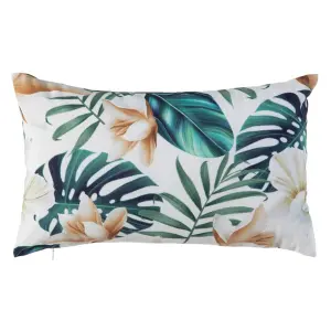 Coussin en polyester et lin BigBuy Home image-0
