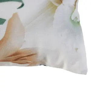 Coussin en polyester et lin BigBuy Home image-1