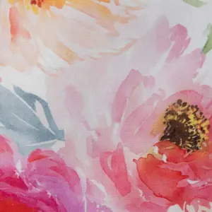 Cuscino in lino e poliestere rosa BigBuy Home image-2
