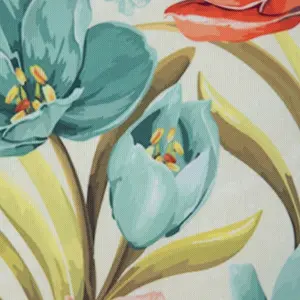 Coussin tulipe carré BigBuy Home image-2