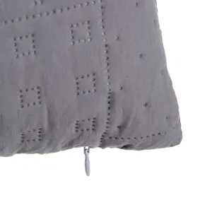 Vierkant kussen van polyester, microvezel en polyamide BigBuy Home image-3