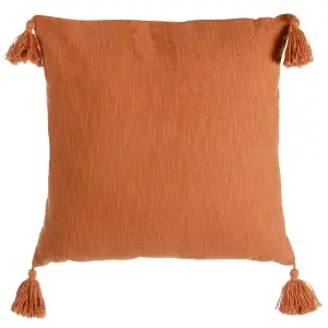 Quadratisches Kissen aus Baumwolle und Polyester BigBuy Home image-0
