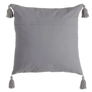 Cuscino quadrato in poliestere e cotone BigBuy Home image-1