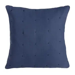 Vierkant gebloemd kussen BigBuy Home image-0