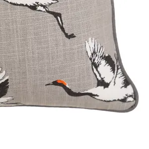 Kvadratisk kudde i bomull, polyester och tyg BigBuy Home image-2