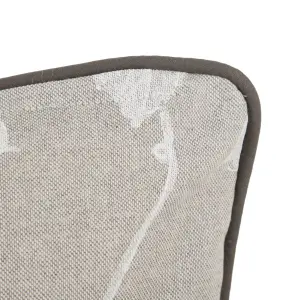 Cuscino rettangolare a fiori in cotone e poliestere BigBuy Home image-1
