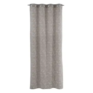 Cortina floral de algodón y poliéster BigBuy Home image-0