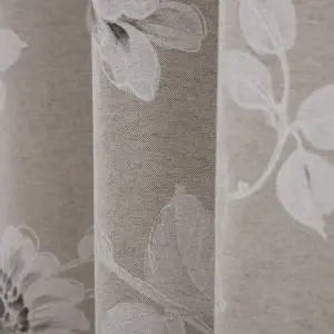 Floraler Vorhang aus Baumwolle und Polyester BigBuy Home image-3