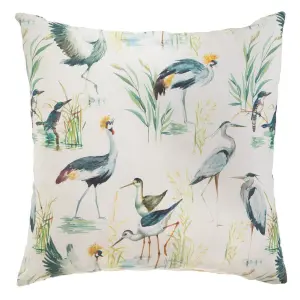 Coussin héron carré BigBuy Home image-0