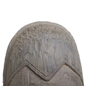 Decorative mask figurine in magnesium oxide BigBuy Home image-1