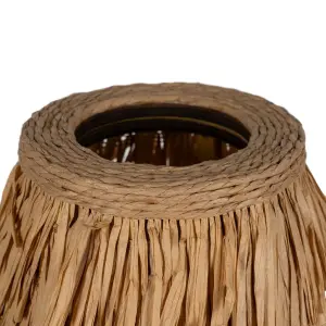Lampe de bureau en fibre naturelle BigBuy Home image-1