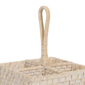Bamboo storage basket BigBuy Home 19x19x27 cm image-5