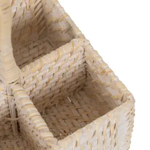 Bamboo storage basket BigBuy Home 19x19x27 cm image-6