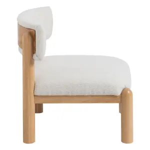 Rubberwood polyurethane armchair BigBuy Home image-3
