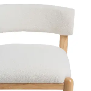 Rubberwood polyurethane armchair BigBuy Home image-4