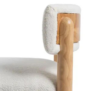 Rubberwood polyurethane armchair BigBuy Home image-5