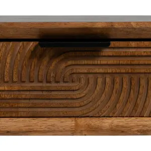 Couchtisch aus Eisen und Gummibaumholz BigBuy Home 150x40x50 cm image-5