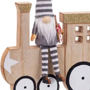Decorative train figurine BigBuy Home image-1