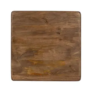 Mango wood coffee table BigBuy Home 60x60x45 cm image-6