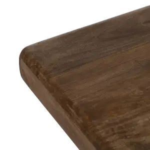 Mango wood coffee table BigBuy Home 60x60x45 cm image-4