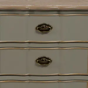 Spruce wood bedside table MDF BigBuy Home 50 x 35 x 60 cm image-2