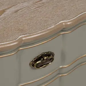 Spruce wood bedside table MDF BigBuy Home 50 x 35 x 60 cm image-5