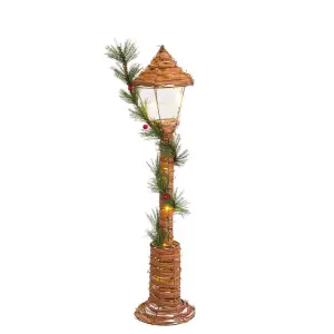 Stehlampe aus Metallfaser BigBuy Home 17x17x70 cm image-0