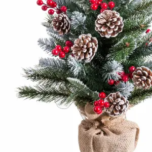 Albero di Natale in PVC BigBuy Home 30x30x60 cm image-1