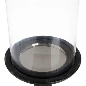Wood and glass candle holder BigBuy Home 18x18x47 cm image-5