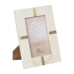 Cornice per foto in resina rame BigBuy Home 10x15 cm 15x1,5x20 cm image-0