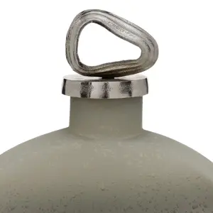 Dekorative Flasche aus Aluminium mit Glas BigBuy Home 24x9x29 cm image-3
