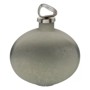 Dekorative Flasche aus Aluminium mit Glas BigBuy Home 24x9x29 cm image-2