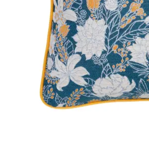Kissen Blumen BigBuy Home 60x10x60 cm image-1