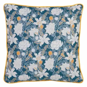 Kissen Blumen BigBuy Home 60x10x60 cm image-0
