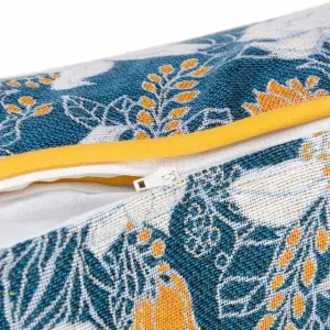 Kissen Blumen BigBuy Home 60x10x60 cm image-2