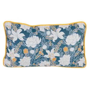 Kissen Blumen BigBuy Home image-0