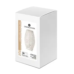 Lámpara de escritorio de metal y bambú BigBuy Home 40 W 220-240 V 20x20x37 cm image-2